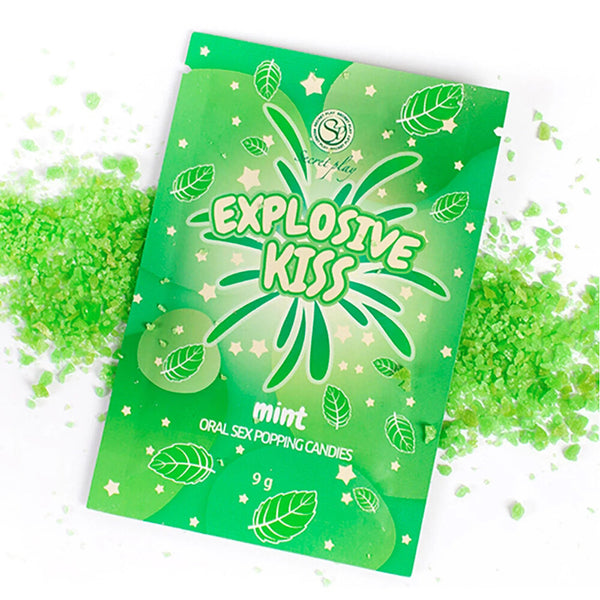 Explosive Kiss Mint Oral SEX Popping Candies 9g - Eroticon Ltd