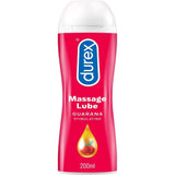 Durex Massage Lube Guarana Stimulating 200ml - Eroticon Ltd