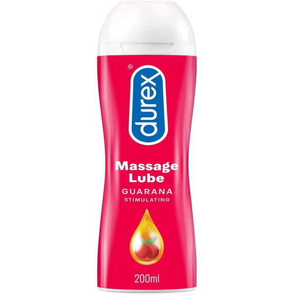 Durex Massage Lube Guarana Stimulating 200ml - Eroticon Ltd