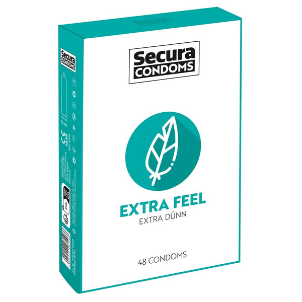 Secura Condoms 48 Pack Extra Feel - Eroticon Ltd