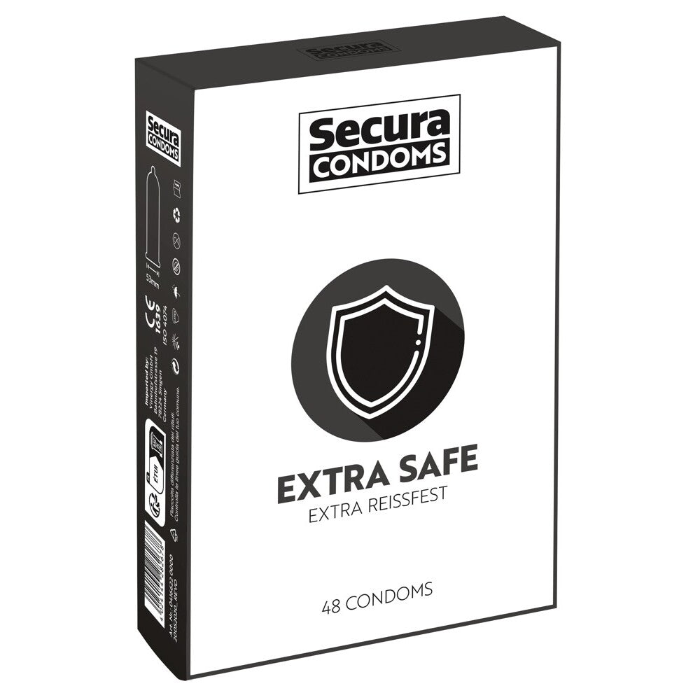 Secura Condoms 48 Pack Extra Safe - Eroticon Ltd