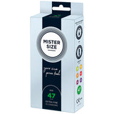 Mister Size 47mm Your Size Pure Feel Condoms 10 Pack - Eroticon Ltd