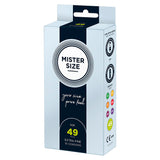 Mister Size 49mm Your Size Pure Feel Condoms 10 Pack - Eroticon Ltd