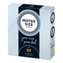 Mister Size 53mm Your Size Pure Feel Condoms 3 Pack - Eroticon Ltd