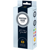 Mister Size 53mm Your Size Pure Feel Condoms 10 Pack - Eroticon Ltd
