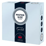 Mister Size 60mm Your Size Pure Feel Condoms 36 Pack - Eroticon Ltd
