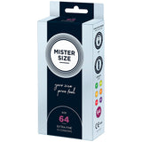 Mister Size 64mm Your Size Pure Feel Condoms 10 Pack - Eroticon Ltd