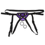 Purple And Black Universal Harness - Eroticon Ltd
