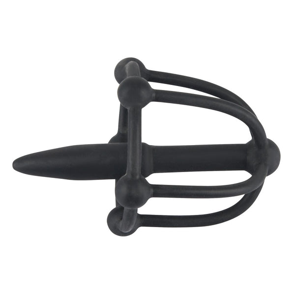 Silicone Penis Plug WIth Glans Cage - Eroticon Ltd
