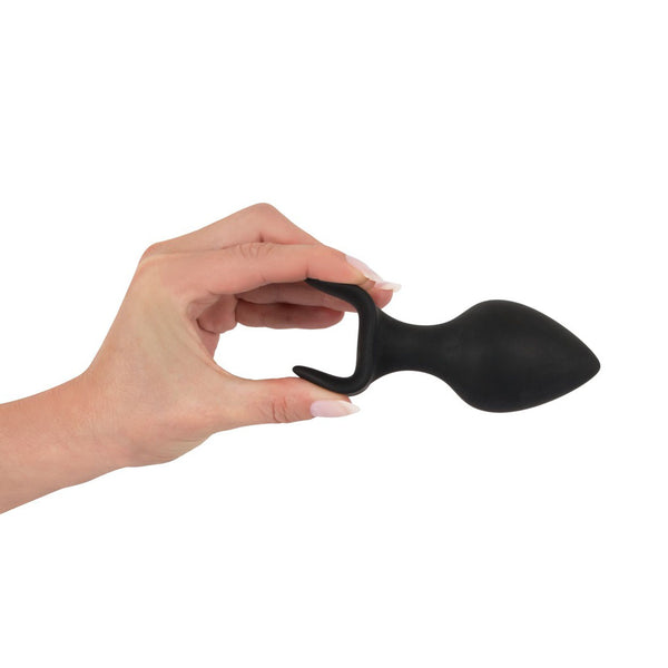 Black Velvet Silicone Three Piece Anal Training Set - Eroticon Ltd