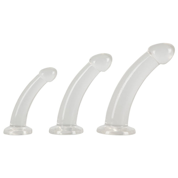 Three Piece Crystal Clear Anal Training Set - Eroticon Ltd