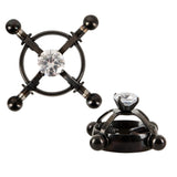 Bad Kitty Shiny Star Nipple Jewelery - Eroticon Ltd