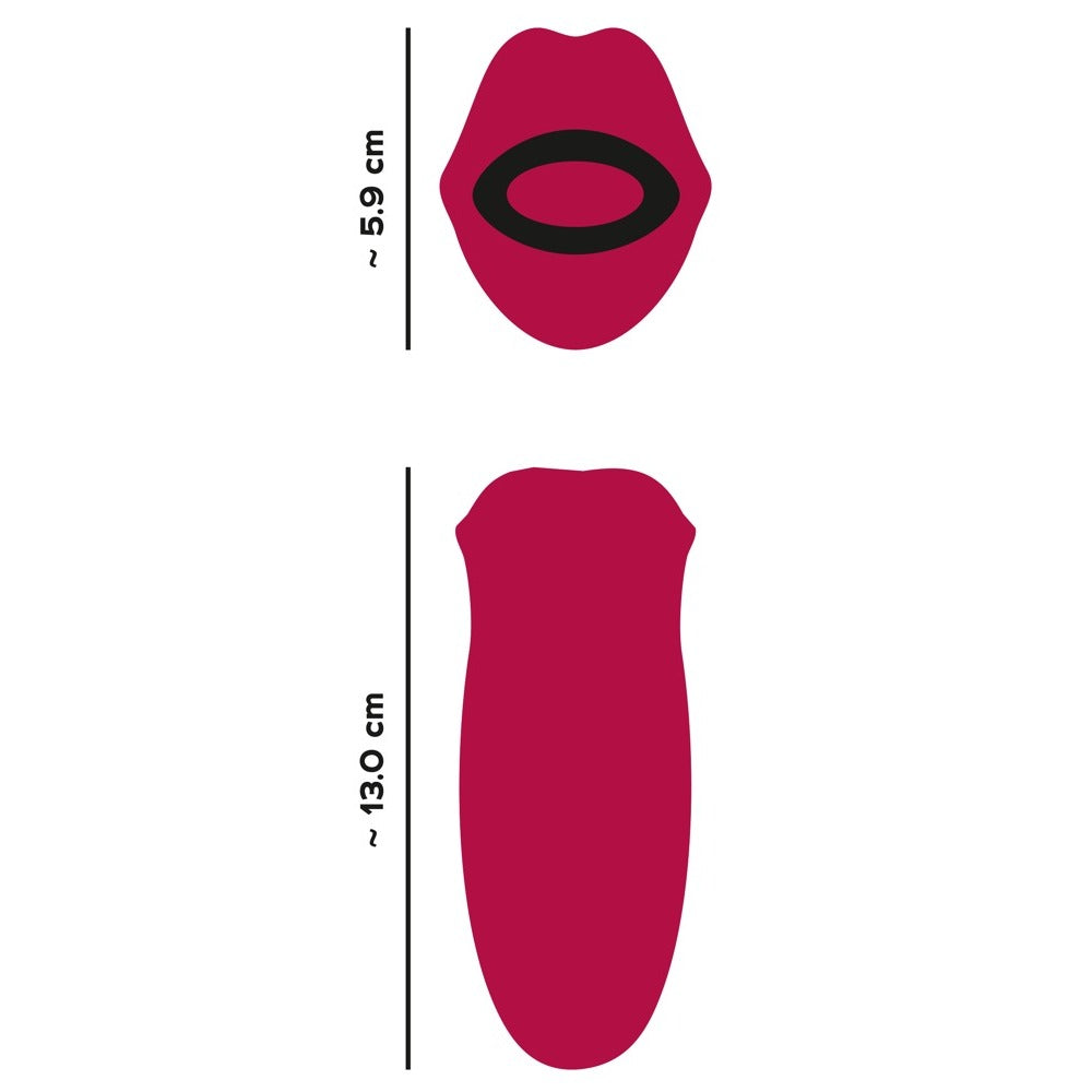 Oral Fun Moving Lips Tongue Vibrator - Eroticon Ltd