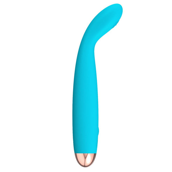 Cuties Silk Touch Rechargeable Mini Vibrator Blue - Eroticon Ltd