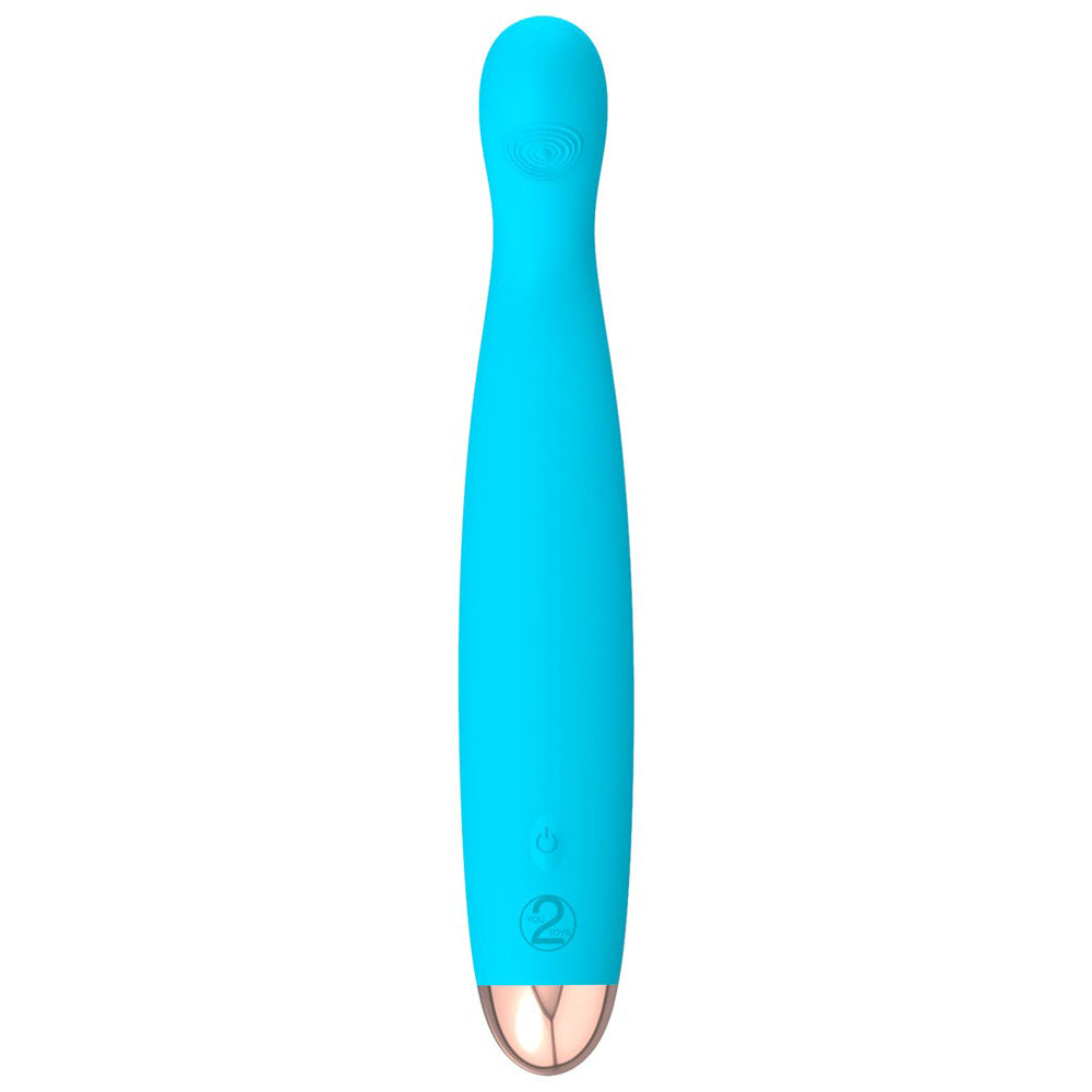 Cuties Silk Touch Rechargeable Mini Vibrator Blue - Eroticon Ltd