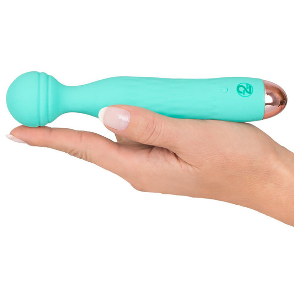 Cuties Silk Touch Rechargeable Mini Vibrator Green - Eroticon Ltd