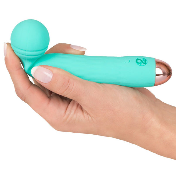 Cuties Silk Touch Rechargeable Mini Vibrator Green - Eroticon Ltd