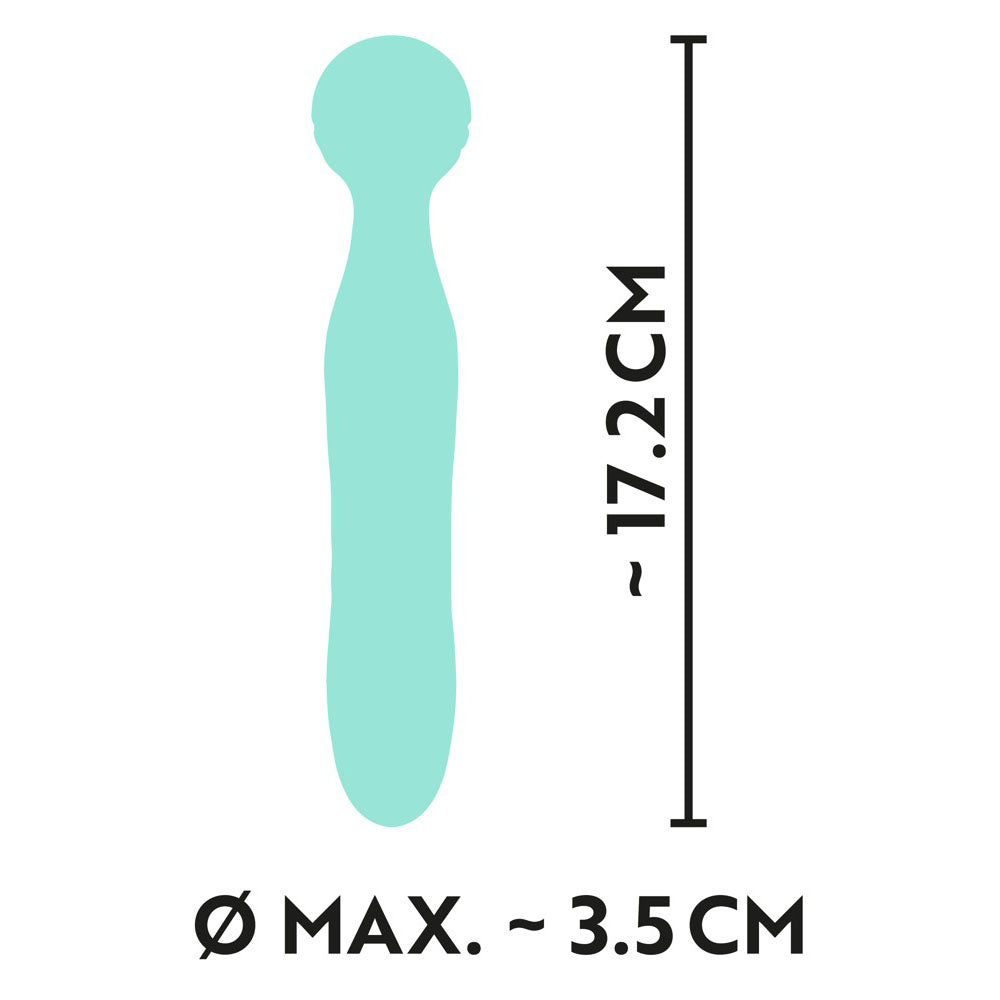 Cuties Silk Touch Rechargeable Mini Vibrator Green - Eroticon Ltd