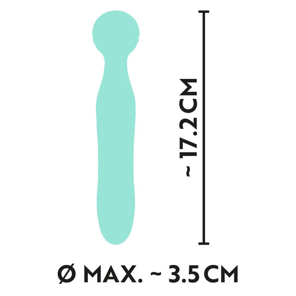 Cuties Silk Touch Rechargeable Mini Vibrator Green - Eroticon Ltd