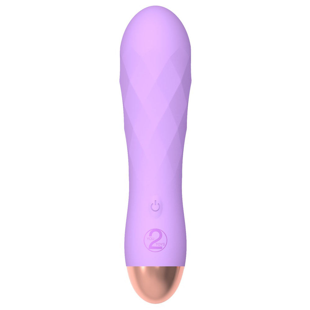 Cuties Silk Touch Rechargeable Mini Vibrator Purple - Eroticon Ltd
