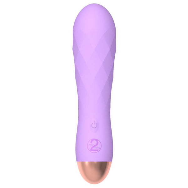 Cuties Silk Touch Rechargeable Mini Vibrator Purple - Eroticon Ltd