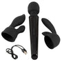 Super Strong Wand Vibrator With 2 Attachments - Eroticon Ltd