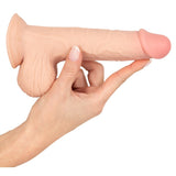 Nature Skin Dildo With Movable Skin 19cm - Eroticon Ltd