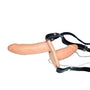Vibrating Flesh Strap On Duo Vibrating Dongs - Eroticon Ltd