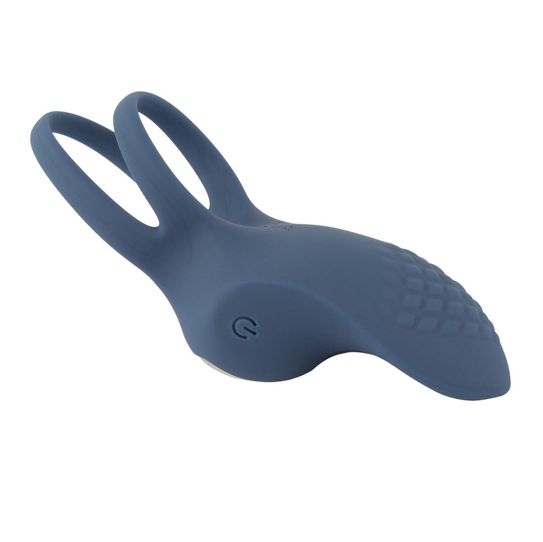 Rechargeable Silicone Vibrating Double Ring - Eroticon Ltd