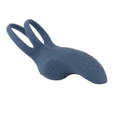 Rechargeable Silicone Vibrating Double Ring - Eroticon Ltd