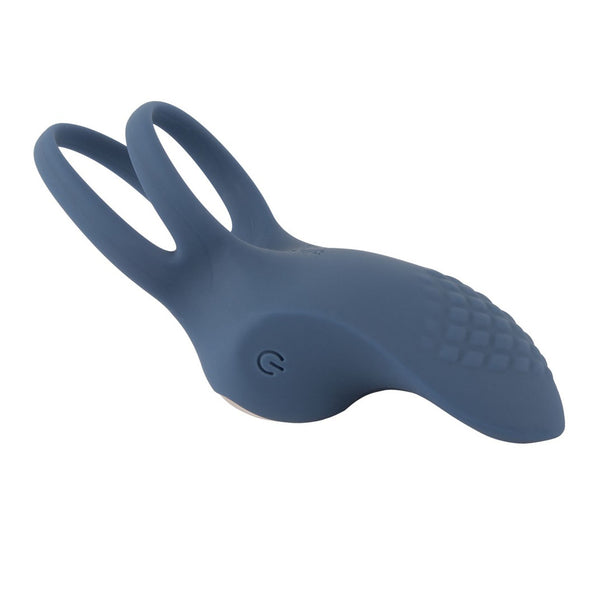 Rechargeable Silicone Vibrating Double Ring - Eroticon Ltd