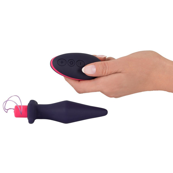 Rechargeable Remote Control Butt Plug - Eroticon Ltd