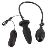 Inflatable And Vibrating Silicone Butt Plug - Eroticon Ltd