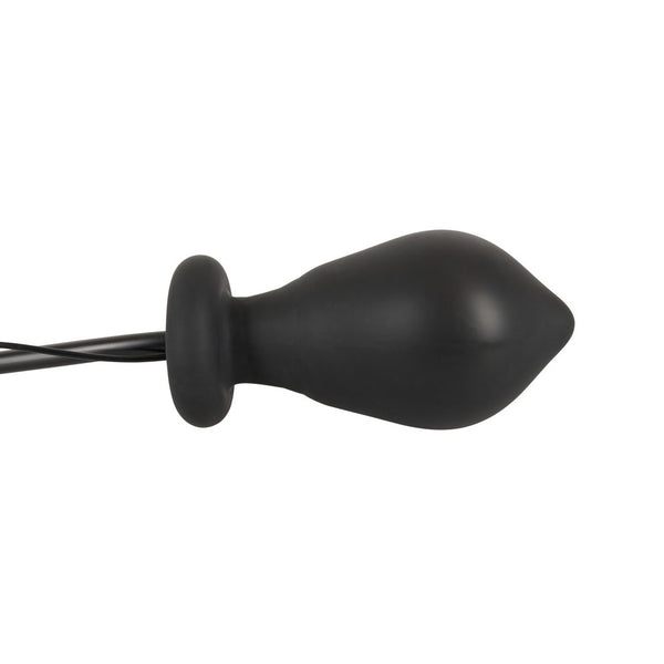 Inflatable And Vibrating Silicone Butt Plug - Eroticon Ltd
