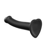 Strap On Me Silicone Dual Density Bendable Dildo XLarge Black - Eroticon Ltd