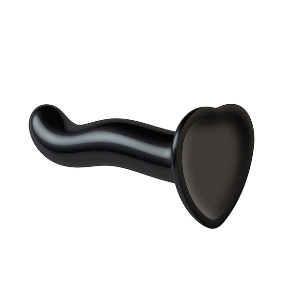 Strap On Me Prostate and G Spot Curved Dildo Medium Black - Eroticon Ltd