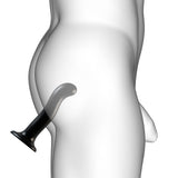 Strap On Me Prostate and G Spot Curved Dildo Medium Black - Eroticon Ltd