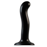 Strap On Me Prostate and G Spot Curved Dildo Large Black - Eroticon Ltd
