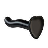 Strap On Me Prostate and G Spot Curved Dildo Small Black - Eroticon Ltd