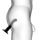 Strap On Me Prostate and G Spot Curved Dildo Small Black - Eroticon Ltd