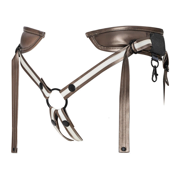 Strap On Me Leatherette Desirous Harness One Size - Eroticon Ltd