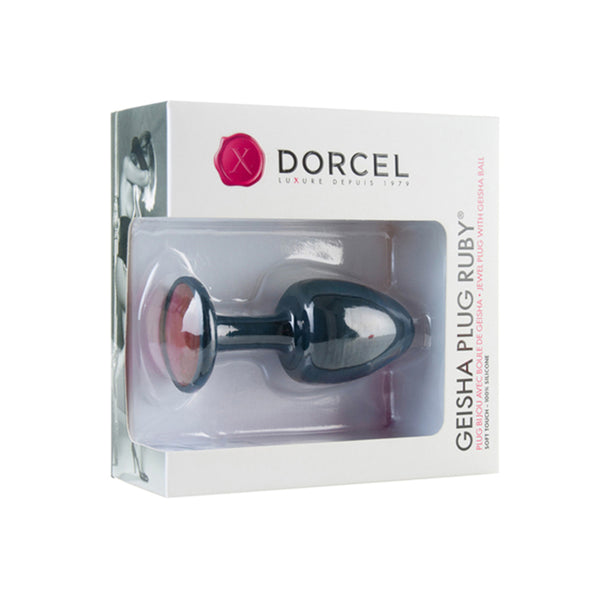 Dorcel Medium Geisha Anal Plug Ruby - Eroticon Ltd