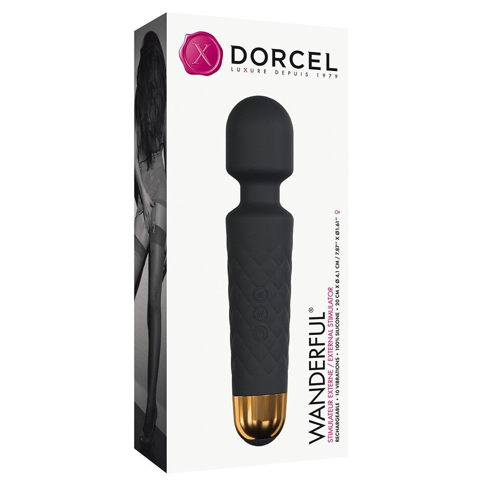 Dorcel Wanderful Wand Black - Eroticon Ltd