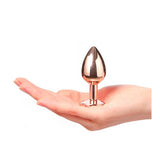 Dorcel Diamond Butt Plug Rose Gold Small - Eroticon Ltd
