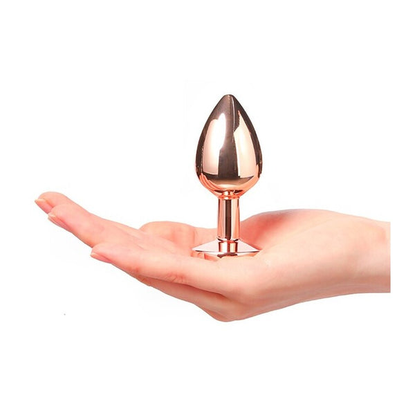 Dorcel Diamond Butt Plug Rose Gold Medium - Eroticon Ltd
