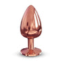Dorcel Diamond Butt Plug Rose Gold Large - Eroticon Ltd