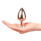 Dorcel Diamond Butt Plug Rose Gold Large - Eroticon Ltd