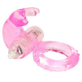 Pink Jelly Vibrating Rabbit Cock Ring - Eroticon Ltd