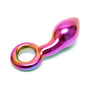 Sensual Multi Coloured Glass Kaleigh Dildo - Eroticon Ltd