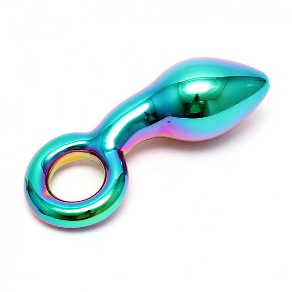 Sensual Multi Coloured Glass Kaleigh Dildo - Eroticon Ltd